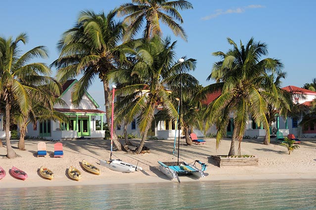 Our Beach at Tranquility Bay Resort, Ambergris Caye, Belize