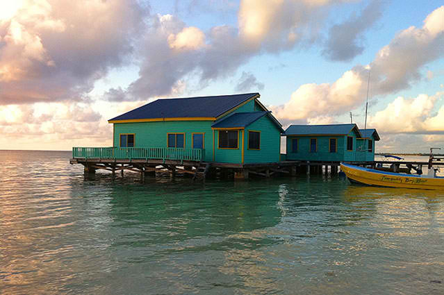 Over The Water Sea Bar and Restaurant, Tranquility Bay Resort, Ambergris Caye, Belize