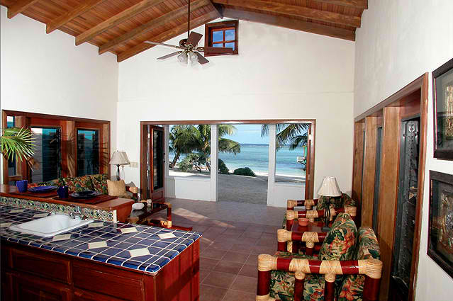 Beachfront Cabanas At Tranquility Bay Resort, Ambergris Caye, Belize