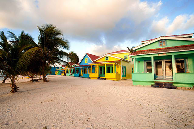 Beautiful Beachfront Cabanas At Tranquility Bay Resort, Ambergris Caye, Belize