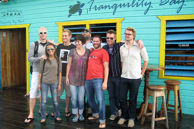 Scuba at Tranquility Bay Resort,Ambergris Caye, Belize