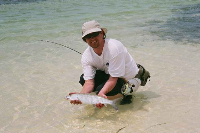 Bonefish Caught at Tranquility Bay Resort, Ambergris Caye, Belize