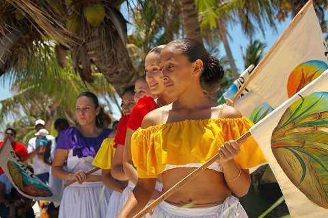 Opening Day Celebration, Tranquility Bay Resort, Ambergris Caye, Belize