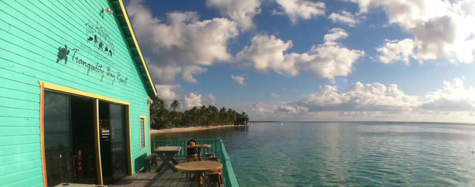 Aquarium Restaurant at Tranquility Bay Resort, Belize