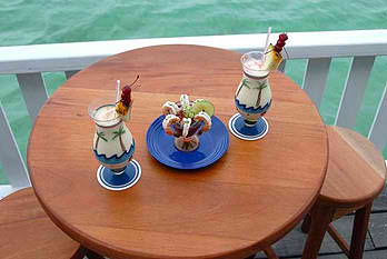 Fine Dining at The Aquarium Restaurant located at Tranquility Bay Resort, Ambergris Caye, Belize