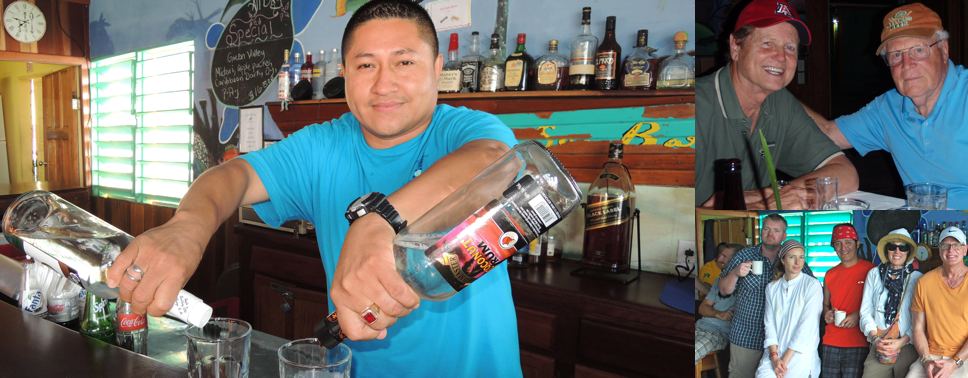 Tackle Box Sea Bar at Tranquility Bay Resort, Basil JonesBelize